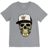 skull V-Neck Tee
