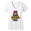 game over man Women's V-Neck T-Shirt