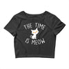 Meow Crop Top