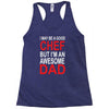 awesome chef dad Racerback Tank