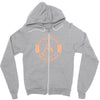 illuminati bbq Zipper Hoodie