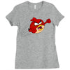 now with fists Ladies Fitted T-Shirt