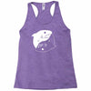yin yang shark Racerback Tank