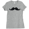 mustache Ladies Fitted T-Shirt
