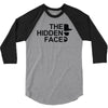 the hidden face 3/4 Sleeve Shirt
