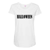 halloween Maternity Scoop Neck T-shirt
