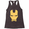 iron man mask avengers marvel comics gift Racerback Tank