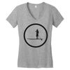 woman single Women's V-Neck T-Shirt