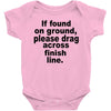 if found on ground please Baby Bodysuit
