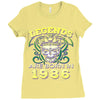 legends are born in 1986 hoodie 9 Ladies Fitted T-Shirt