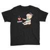 Cute Baby Painter's Mom Love Youth Tee