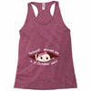 October Peeking Out Baby Girl Racerback Tank