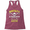 legends are born in 1979 Racerback Tank