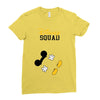 Disney Squad Boy Ladies Fitted T-Shirt