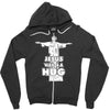 jesus wants a hug Zipper Hoodie