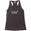 dad squared Racerback Tank