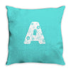 letter a Throw Pillow