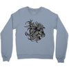 lion zentangle Crewneck Sweatshirt