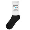 technically, the glass is always full Socks
