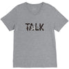 WE TALK V-Neck Tee