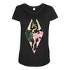 Skyrim Maternity Scoop Neck T-shirt