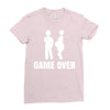 game over Ladies Fitted T-Shirt