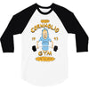 cornholio's gym 3/4 Sleeve Shirt