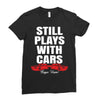 Still Plays With Cars Carpe Viam Ladies Fitted T-Shirt