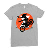 black attack Ladies Fitted T-Shirt