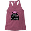 every second counts Racerback Tank