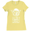 Family Trip To Moon Ladies Fitted T-Shirt