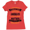 Super Cool Granddaughter Of A Freaking Awesome Mother Ladies Fitted T-Shirt