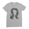 greedy caterpillar Ladies Fitted T-Shirt