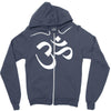 hare krishna aum Zipper Hoodie