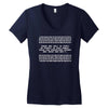 types of people understand binary code Women's V-Neck T-Shirt