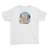 polygon bear graphic Youth Tee