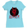 web slinger Ladies Fitted T-Shirt
