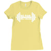 no pain no tacos Ladies Fitted T-Shirt