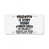 halloween is scary but stomach cancer is deadly spread the word lep sa License Plate