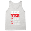 SEX YES HOT SEX SAFE SEX GREAT SEX Tank Top