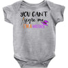 you can't scare me i'm a mother Baby Bodysuit