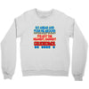 push me around grandma Crewneck Sweatshirt