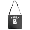 parti on animal Adjustable Strap Totes