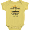Smart Good Looking Hairstylist Doesnt Get Better Than Baby Onesie