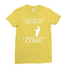so good with my rod i make fish come Ladies Fitted T-Shirt