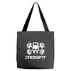 crossfit skull Tote Bags