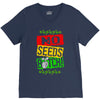 no seeds weed bitch cannabis V-Neck Tee