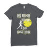 halloween runner Ladies Fitted T-Shirt