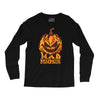 mad halloween pumpkin Long Sleeve Shirts