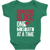 donating blood one mosquito funny Baby Bodysuit